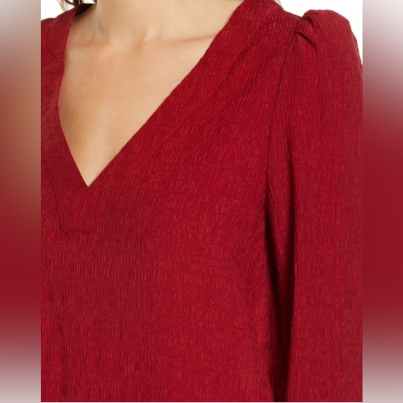 BB Dakota By Steve Madden Ruston Textured Long Sleeve Shift Mini Dress - Picture 3 of 12